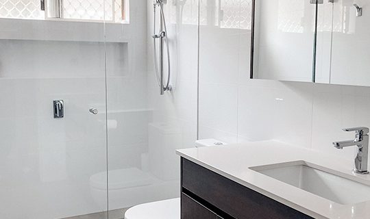 Stylish Accessible small Bathroom