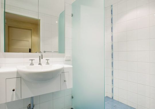 budget small bathroom renovation spacious shower