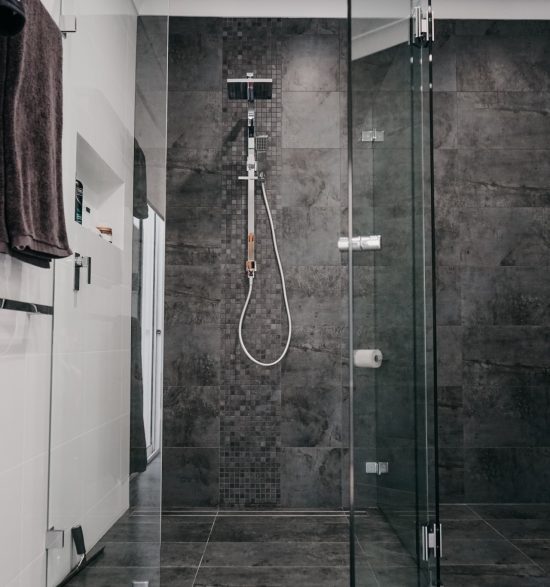 modern bathroom design spacious shower