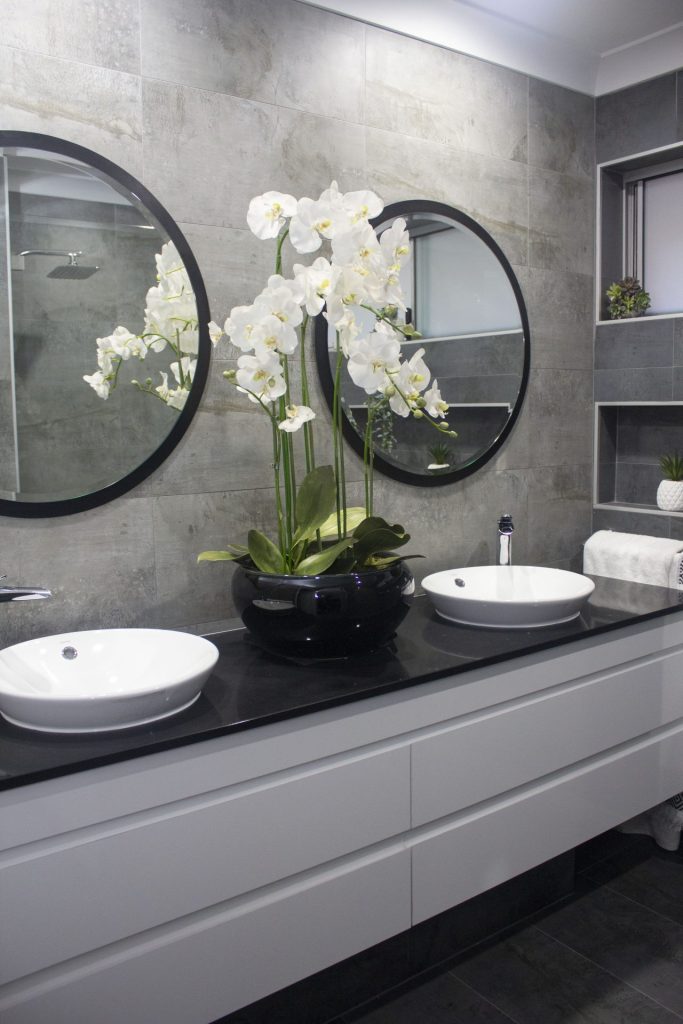 bathroom renovation by wa assett - home spa feel