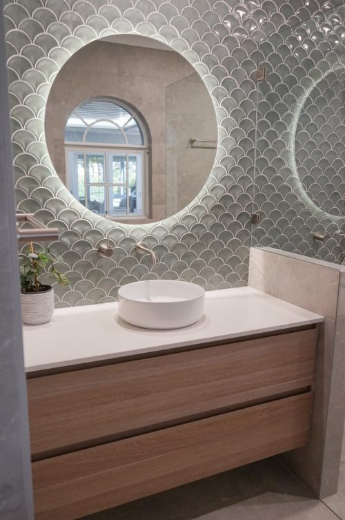 dutton bathroom wembley downs round mirror